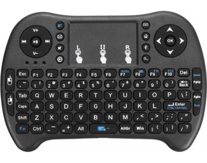 MINI KEYBOARD WIRELESS BLUETOOTH WITH TOUCH PAD (MULTI DEVICE)